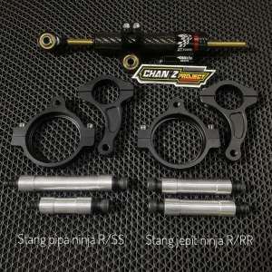Stabilizer Ninja R Breket Stabilizer Ninja RR Stabiliser Matris Atas Ninja SS Steering Dumper Matris Ninja