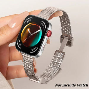 Magnetic Metal Buckle Strap For Huawei Fit 5/4Pro Bracelet Stainless Steel Business Slim Correa For Huawei Fit 5/4/3/2/1 Band