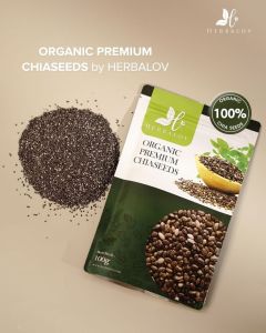 ORGANIK CHIASEED PREMIUM By HERBALOV MAKANAN DIET SEHAT HERBAL PASTI LANGSING