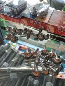 baut piramid matte drat 10 stainlis