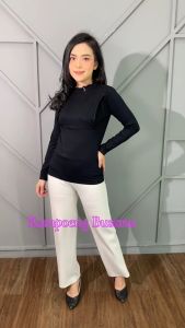 Manset Inner Menyusui Bunsui Lengan Panjang Polos
