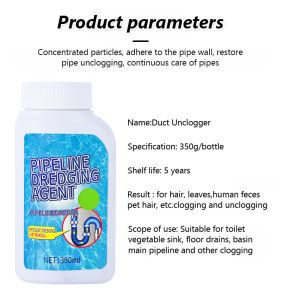 Pipe Unclogging Agent Powerful Dissolving Through The Drain Toilet Toilet Clogged Kitchen Oil Liquid Deodorizer Magic Weapon管道疏通剂