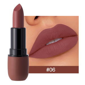 Son Môi Matte Velvet 16G Sắc Tố Cao Lâu Dài Chống Thấm Nước Cổ Điển Áo Liền Quần Dưỡng Ẩm Môi Mỹ Phẩm