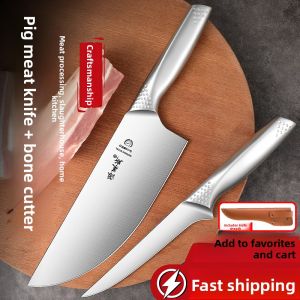 TINGLING | Forged High Manganese Steel Butchering Cleaver