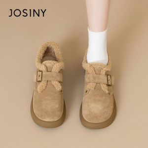 Josiny | Warm Faux Fur Thick-soled Boots