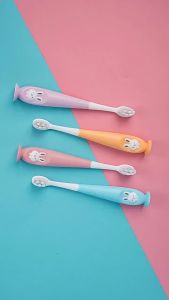 WONDER Sikat Gigi Anak Lembut Training 0 - 12 tahun/Sikat Gigi Bayi Motif Kelinci | Sikat Gigi Bayi