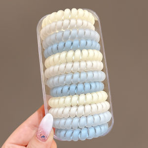 NING ZHOU | Korean INS Style Blue Durable High Elasticity Hair Tie