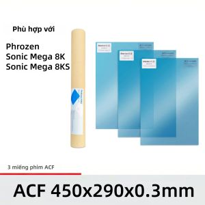 3 Miếng Phim ACF 290x450mm Dành Cho Máy In 3D Phrozen Sonic Mega 8K V2 Creality Halot Max Peopoly Phenom L Resin