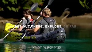 Thuyền Cao Su dã ngoại Đi Bè 2 Người Thuyền Đi Bè Sạc PVC Thuyền Đánh Cá Ngoài Trời