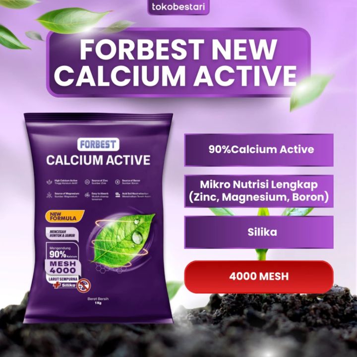 [𝐓𝐄𝐑𝐋𝐀𝐑𝐈𝐒] Forbest New Calcium Active - Pupuk Super Lengkap Plus Zink ...