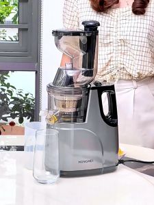 Máy ép chậm cỡ lớn Hongmei F8B - Máy ép rau củ trái cây giữ nguyên dinh dưỡng - Ép tới 98% nước - BH 2 năm