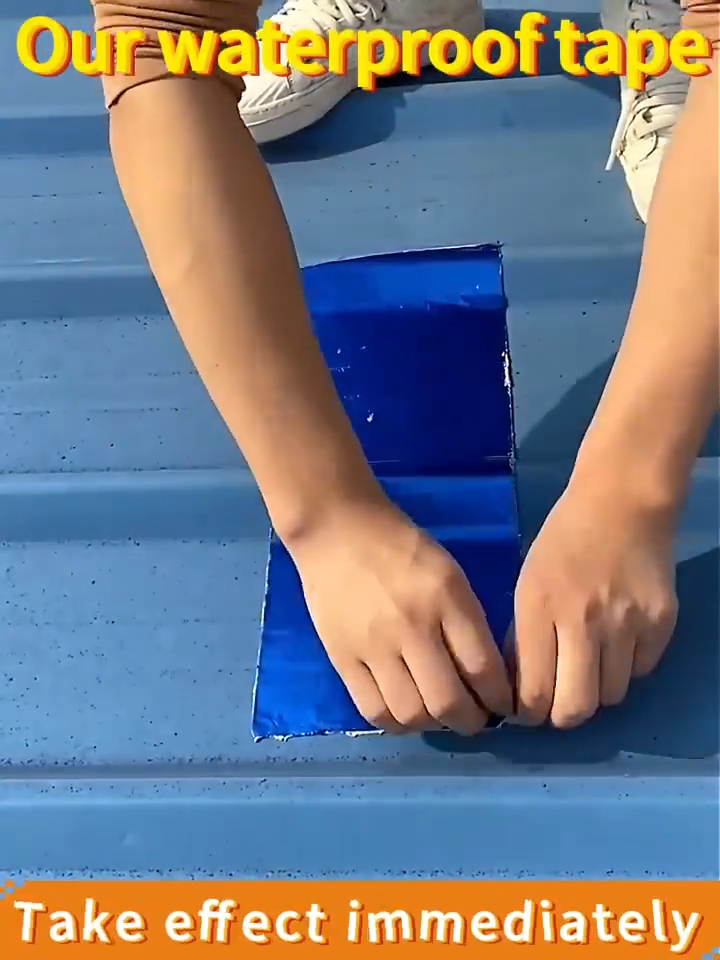 ✨No More Leaky Roof✨Waterproof Tape Sealant For Roof waterproof self-adhesive membrane Roof Roof tape sealant waterproof roofing adhesive roofing tape Color steel tile waterproof self-adhesive membrane Roof leak repair waterproof heat insulation