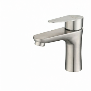 Cold & Hot Water Mixing Faucet 304 Stainless Steel Ceramic Cartridge