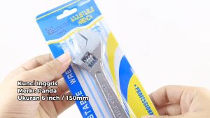 Kunci Inggris 6 inch Adjustable Wrench 150mm Panda