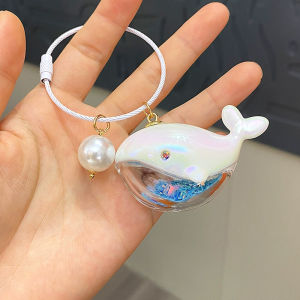 Nicedays🍒Niche High-end Paus Liontin Gantungan kunci Tas Sekolah Murah Liontin Akuarium Souvenir