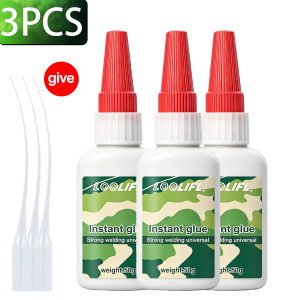LOOLIFL 50g welding glue high strength Universal Instant super glue Strong Bond Adhesive for Metal Plastic DIY Glass Repair tool
