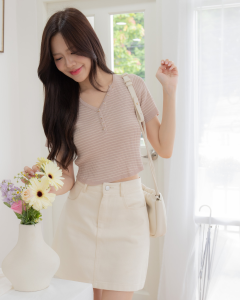 เสื้อลายทาง เสื้อยืด รุ่น Something Good Tee (อาวอกาด เสื้อลายทาง เสื้อยืด รุ่น Something Good Tee) ราคาที่สุด