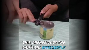 Can Opener Manual with Smooth Edge Steel Bottle Opener Tin Opener Stainless Steel Kitchen Tool
