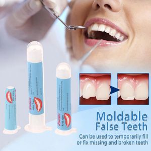 5-50ml Temporary Tooth Repair Beads Missing Broken Teeth Dental Tooth Filling Material Food Grade FalseTeeth Solid Glue Denture2026