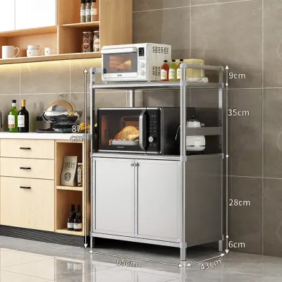 Multi-functional Stainless Steel Kitchen Storage Cabinet