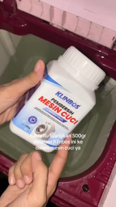 KLINBOS Serbuk Pembersih Mesin Cuci Antibakteri - Washing Machine Cleaner 500 gram