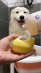 Pet Shower Brush Shampoo Dispenser Massage Comb Dog Cat Beauty Shower Brush: A Comprehensive Guide