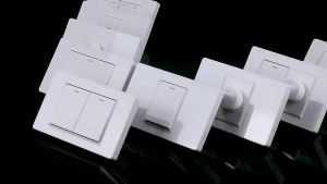 GCM Wall Switch Socket PC Material 118 Type White Light Switch Household General -Purpose Switch 1 Gang/2 Gang /3Gang with USB【Suitable for orange box】