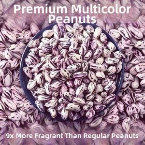 Fresh Dried Multi-color Peanut Snack