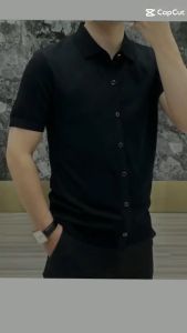 Áo thun áo thun nam ngắn tay thiết kế bao đẹp mang lại sự quý phái lịch lãm - H75