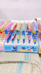 Pulpen Cetek Fancy Akrilik GP-80083 Karakter Lucu Eceran Pen Gel Pena Tinta Hitam