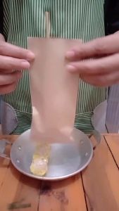 PG1201 ซองเบเกอรี่ทรงยาว ด้านในเคลือบมัน สำหรับไก่ย่าง บาร์บีคิว ลูกชิ้น ฮอทดอก บาแกตต์ ปาท่องโก๋ตัวยาว  แพ็ค 50/100 ซอง