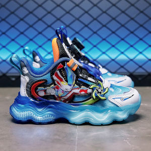 KUOBURENSHENG | Slip-resistant Breathable Luminous Childrens Sport Shoes