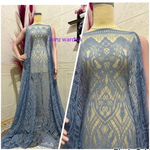 kain brukat  semi francis katun dove