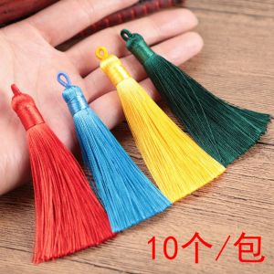 Traditional Chinese Knot Pendant DIY Materials by Jingyi Antique-Style Tassel Ball Embellishment for Fan and Jewelry Crafting