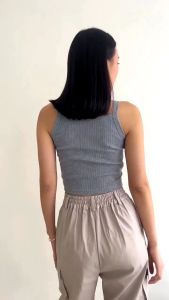 Cargo Pants Highwaist Premium | Celana Panjang Wanita Kekinian | Celana Kargo Wanita Culottes | Celana Formal Wanita