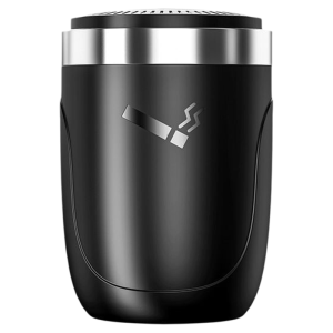 JOYCS | Portable Fly-ash Resistant Cigarette Ashtray with Lid and Automatic Extinguishing