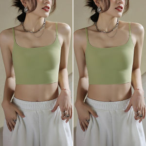 TONERCE | Non-See-Through Padded Invisible Summer Ice Silk Bra Vest