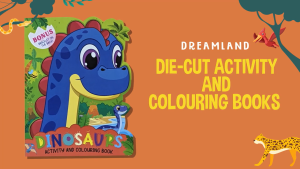 Activity Books/ Die-Cut Activity and Colouring Books for Kids Age 3-8 Years | Fun Educational Books for Creative Learning