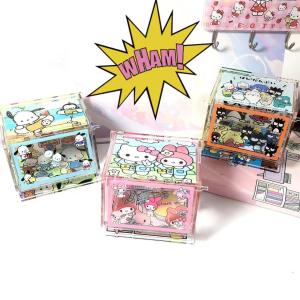 Cute Acrylic Storage Box Transparent Clutter Box Storage Box New Model Square Shape for Stationery Office Supplies Business