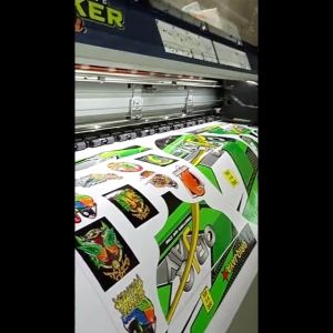 Stiker Tebok Lovebird Motif Oriq Jaya - Sticker Decal Sangkar Burung Love bird AR-002