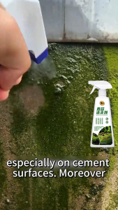 cement moss remover Spray 500ml Ground Moss Cleaner Kills Moss Completely Made in Japan