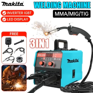 MAKITA MMA/MIG/TIG-650 Inverter Welding Machine 3 IN 1 Portable IGBT Full Copper Output 3.8KW