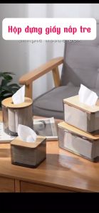 Hộp Đựng Khăn Giấy Ăn Nhựa Trong Suốt Hình Tròn Vuông Chữ Nhật Hàng Loại 1