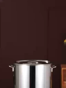 304 Stainless Steel Soup Pot with Lid - Large Multi-Cooker for Steaming Boiling & Cooking - Durable Kitchenware