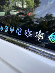 KUCAR | Genshin Inspired Character and Element Stickers