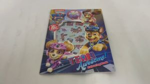 Paw Patrol Team Awesome Activity Colouring Book with Puffy Stickers For Kids to Color & Decorate