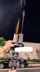 ปืนฉีดน้ำไฟฟ้า ปืนฉีดน้ำของเล่น เอฟเฟกต์ไฟ ปืนฉีดน้ำแรง กระเป๋าใส่น้ำสะพายหลัง เทศกาลสงกรานต์