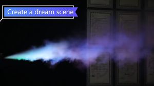 Mesin Pembuat Asap Untuk Panggung Konser Sistem Fogger Stage Machine 500W