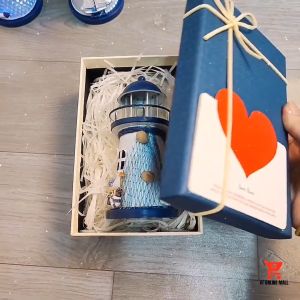 VTOM Light House Gift Box Birthday Special Cute Beautiful Souvenir | Rumah Cahaya Kotak Hadiah Suprise Untuk Kawan 灯塔