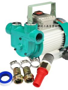 New High Power Electric  Oil Pump Self-Priming Pump Vehicle Fueling Pump 220V Cast Iron Material for Automotive Use
